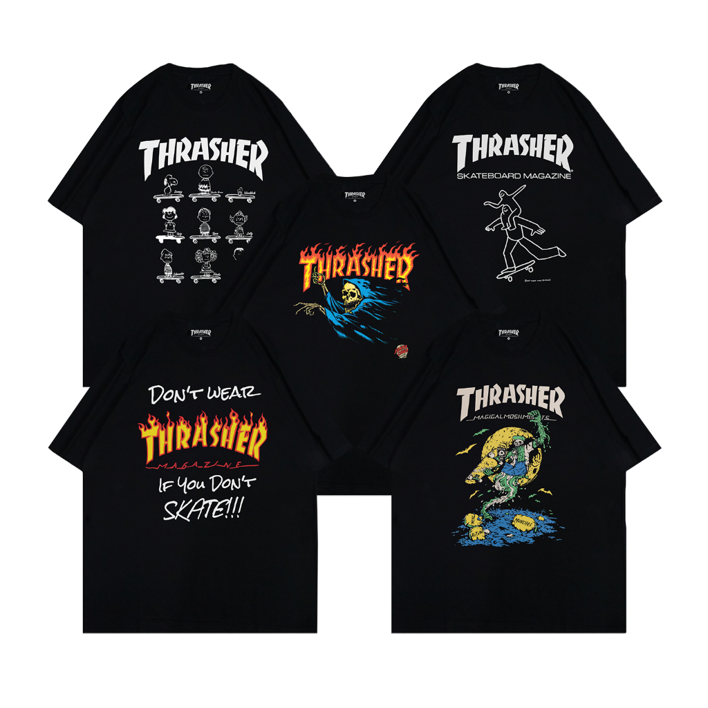 Jual BAJU KAOS THRASHER SKATE KAOS SKATE THRASHER MEGAZINE Shopee