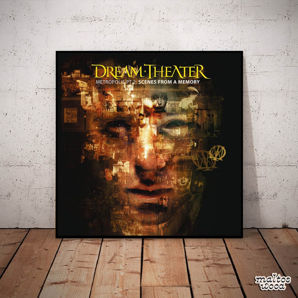 Jual Poster Dream Theatre + Frame (Square) | Shopee Indonesia