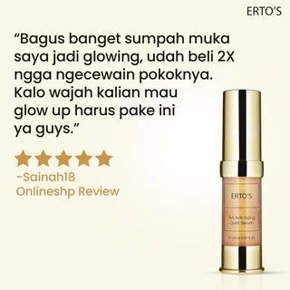 Ertos Anti Aging Serum Wajah Membantu Menyamarkan Garis Halus 20ml