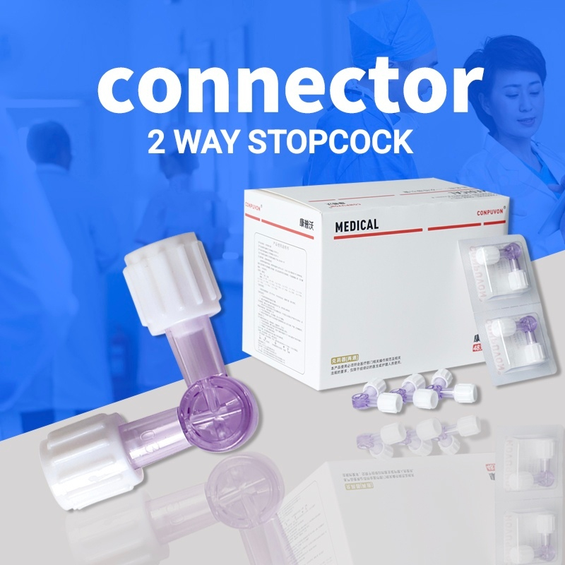 Jual Stopcock Two Way Water Light Disposable Sterile Medicine Dispenser ...