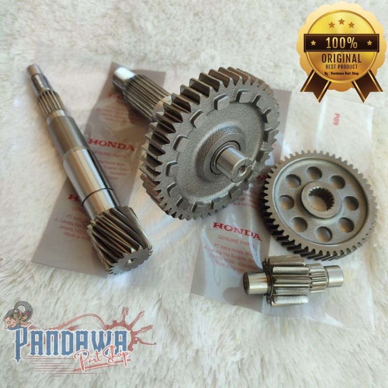 Jual gigi gear rasio gearbox gardan assy honda beat esp scoopy esp kode ...