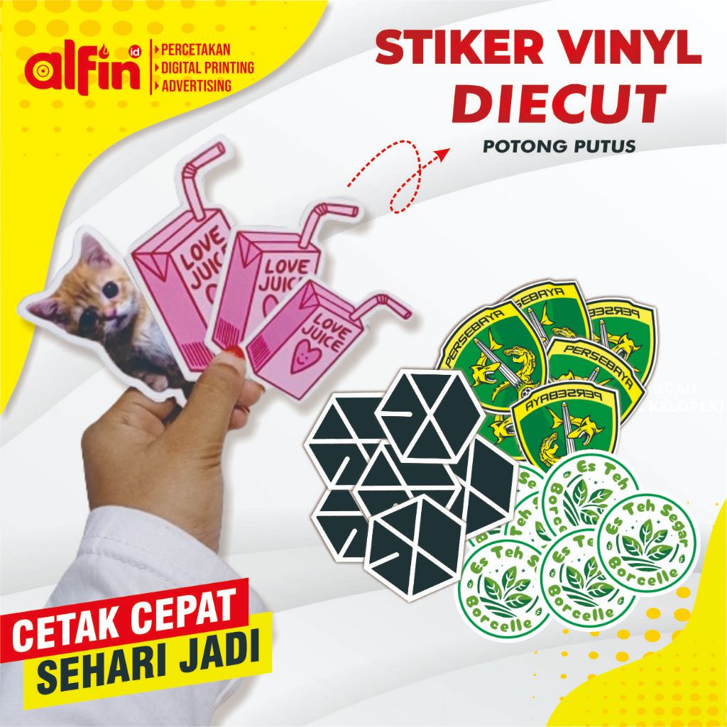 Jual STIKER POTONG PUTUS | DIE CUT VINYL/TRANSPARANT /MURAH/CEPAT ...