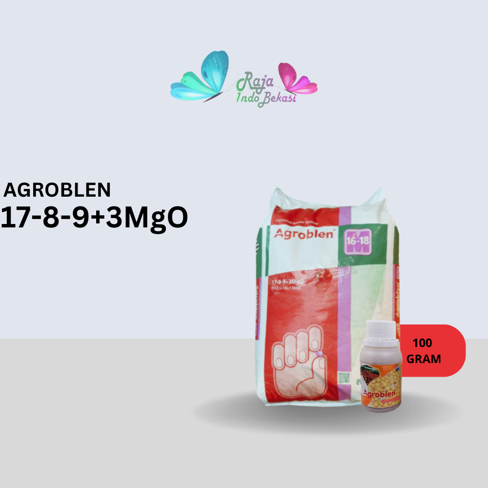 Pupuk Agroblen 17-8-9+3MgO 100 Gr - Dekastar Agroblend 1789 17 8 9 Pupuk osmocote dekastar 10 26 10 100g pupuk sr 10 26 10 pupuk kelapa sawit sawit cengkeh karet kakao lada pala kelapa kopi slow release original aglonema organik rilis dus