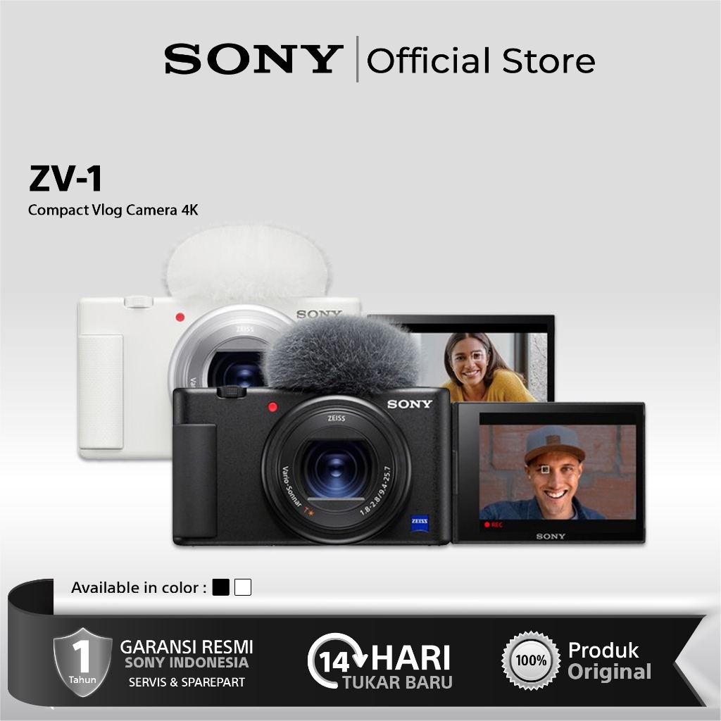 SONY ZV-1 Digital Compact Camera Sony ZV1 Vlogging Camera 4K Video