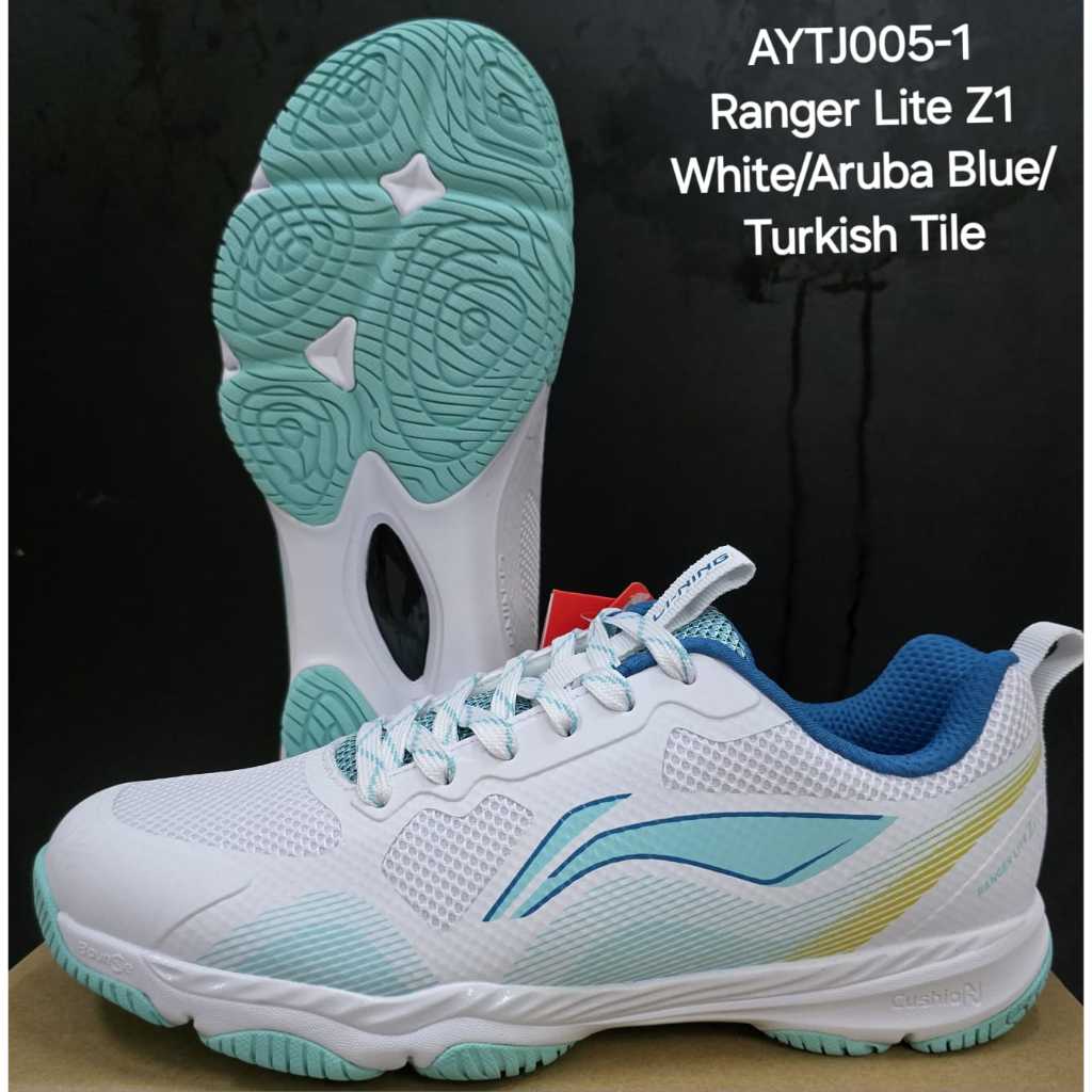 Jual Sepatu Badminton Lining Ranger Lite Z1 Original Free Kaos Kaki ...