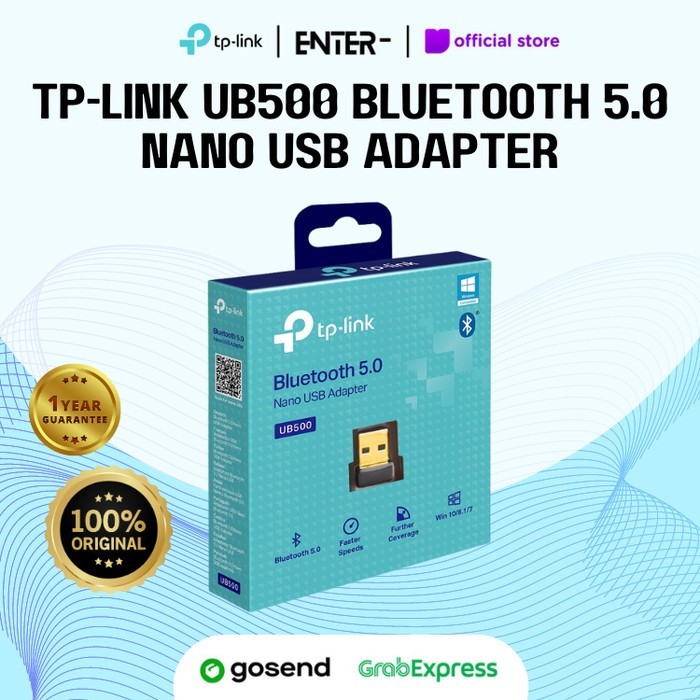 Jual TP-LINK UB500 BLUETOOTH 5.3 NANO USB ADAPTER For Desktop Laptop ...