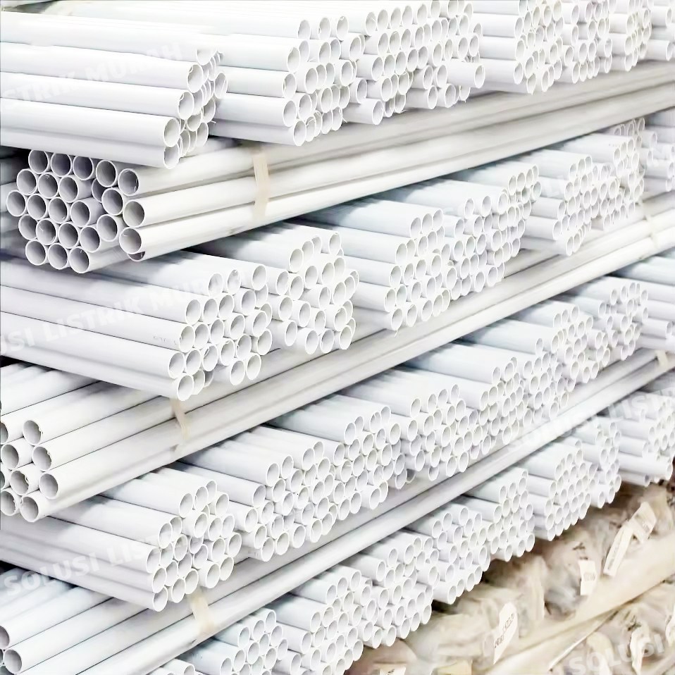Jual Pipa Pralon Listrik 5/8 Putih Panjang 2 Meter | Shopee Indonesia