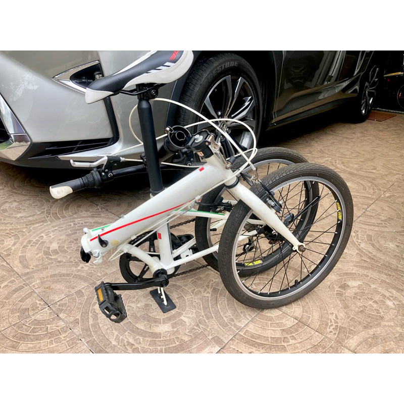 Jual JEFFERYS Scuderia Ferrari Folding Bike White - Sepeda Lipat Putih ...