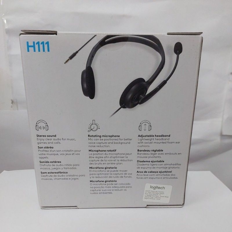 Jual Headset Logitech H111 | Shopee Indonesia