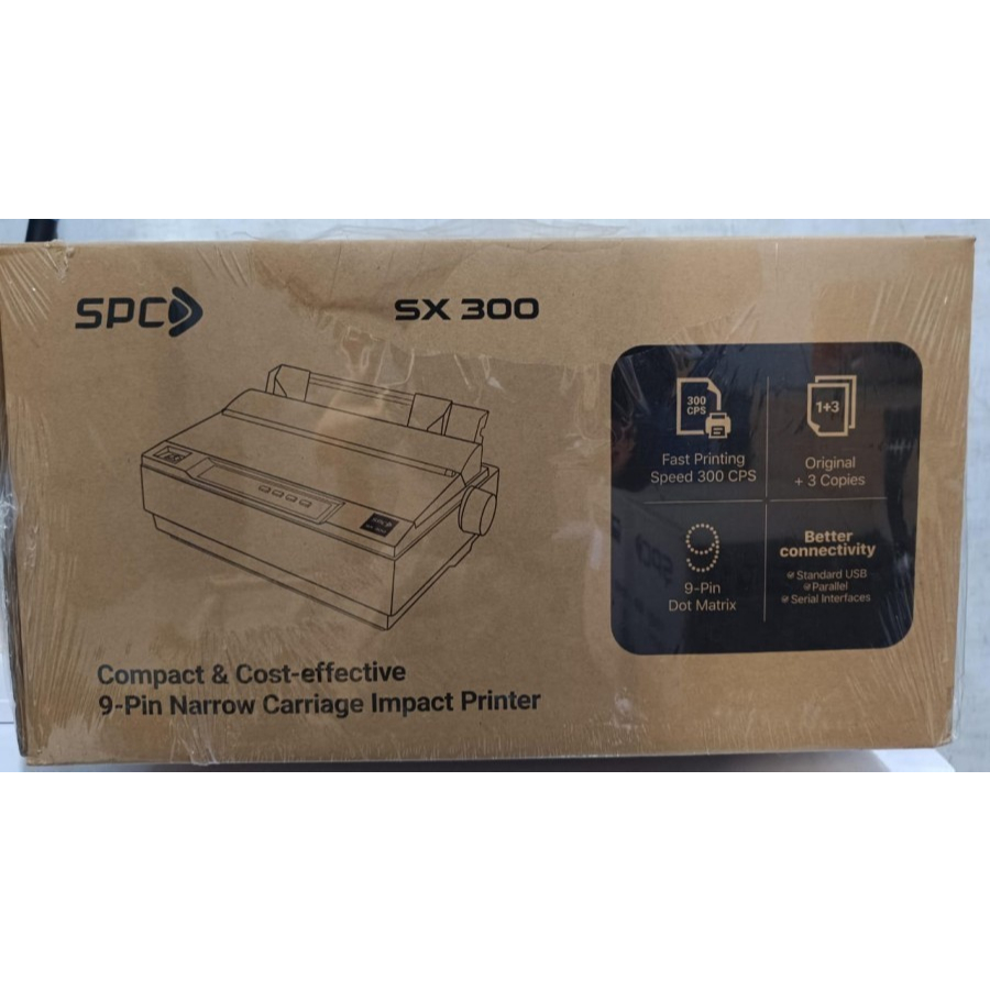 Jual Printer dot matrix sx300 SPC Printer kertas 9 Pin Printer Rangkap ...