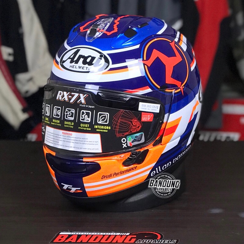Jual Arai RX7X IOM TT 2024 Isle Of Man Arai IOM TT 2024