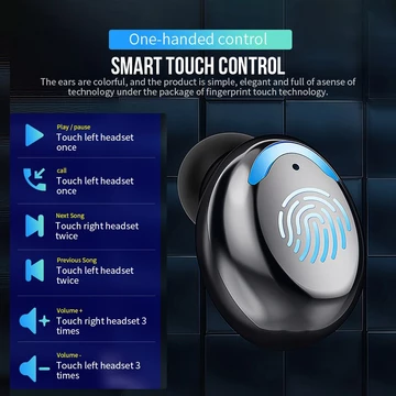 HEADSET BLUETOOTH M10 F9 Powerbank 3500mAh Earphone Headset Wireless Bluetooth Full Bass Stereo