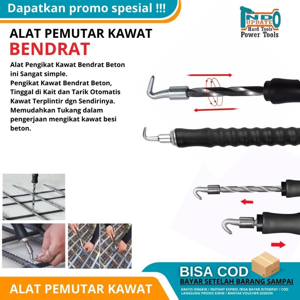 Jual Alat Pengait Kawat Catok Pengikat Pemotong Pemutar Pengencang ...