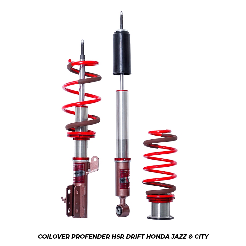 Jual COILOVER PROFENDER HSR DRIFT HONDA JAZZ & HONDA CITY | Shopee ...