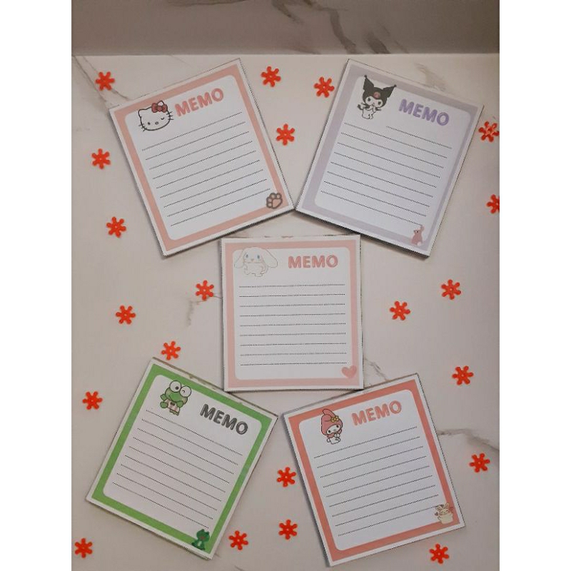 Jual TULU Memo pad - note pad - memo lucu - memo aestetik - mini note ...