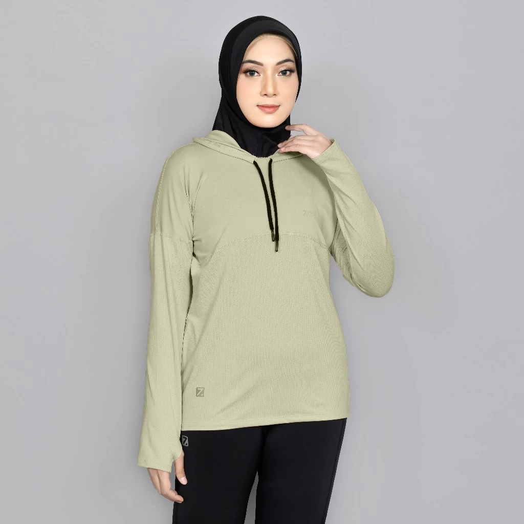 Baju Olahraga Wanita Muslimah Tunik Sport Zeea Laena