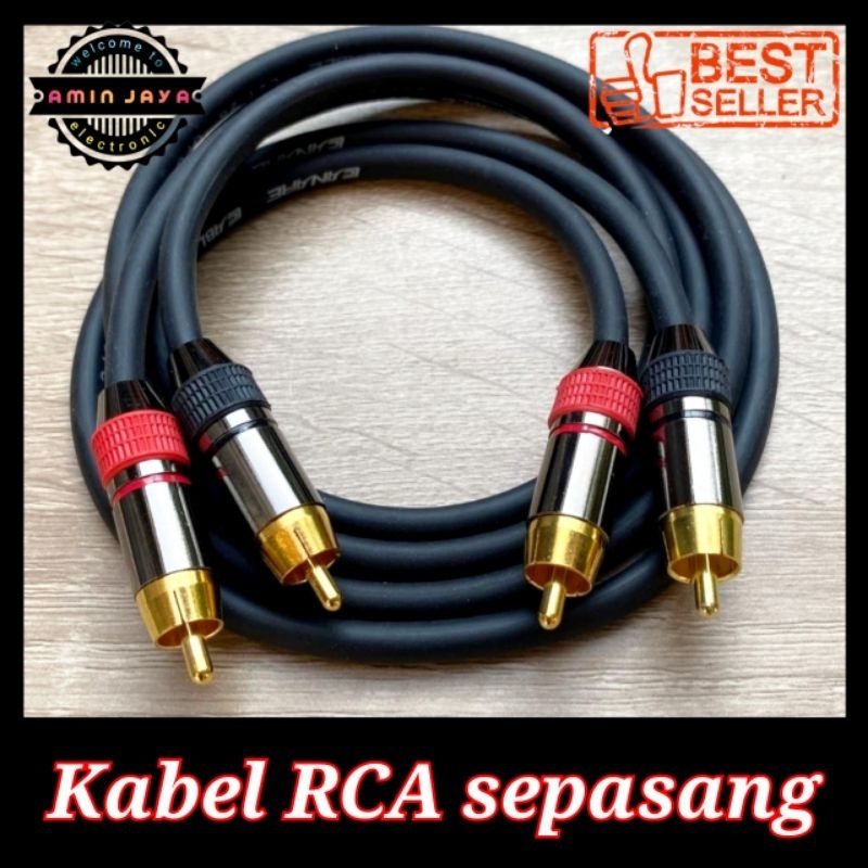 Kabel jack rca kualitas bagus