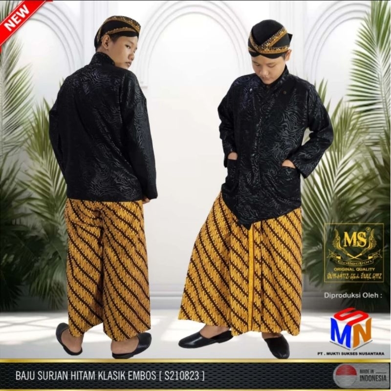Jual baju surjan khas Jawa baju surjan motif embos | Shopee Indonesia