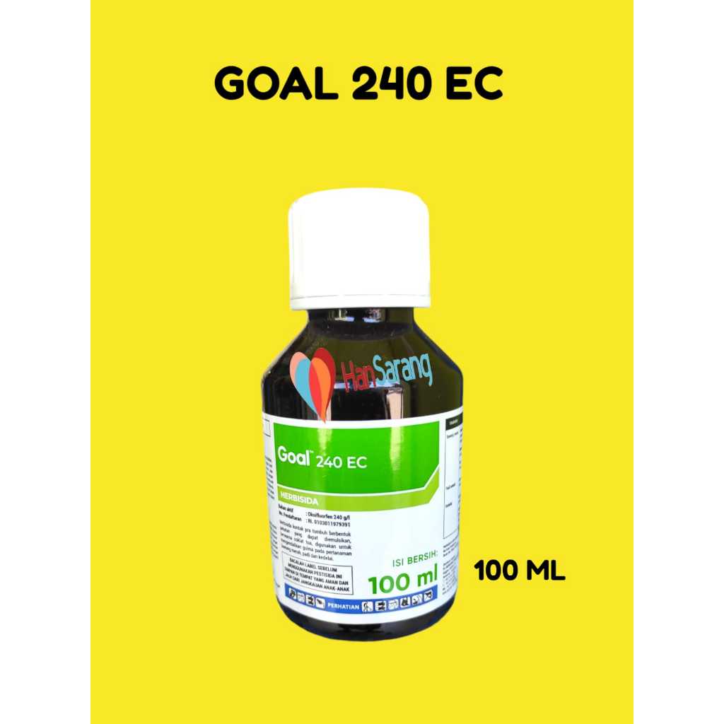 Jual GOAL Goal Gol GOOL 240EC 100 ML Herbisida pratumbuh Pra tumbuh ...
