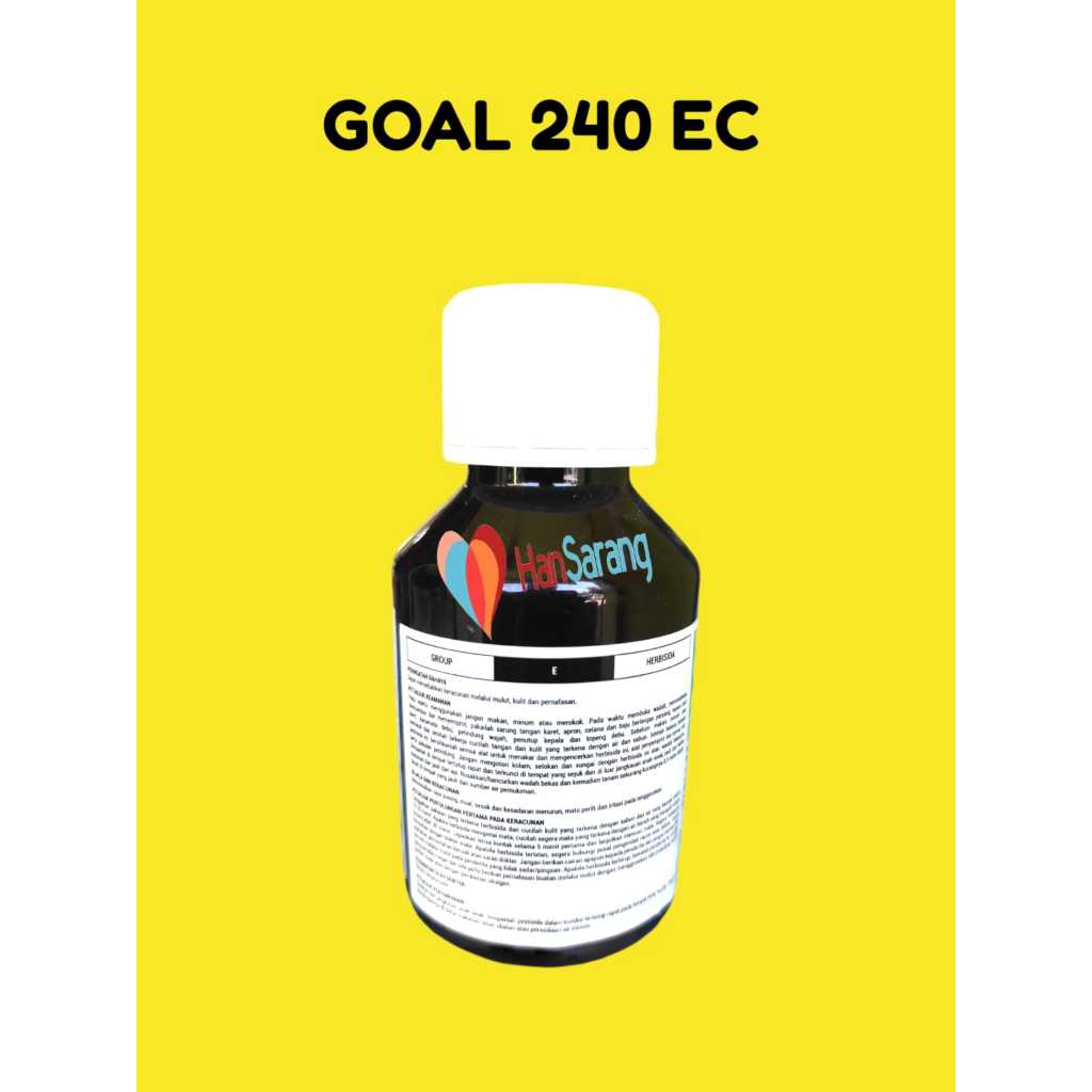 Jual Gol Goal GOOL 240EC 50 ML Herbisida pratumbuh Pra tumbuh obat ...