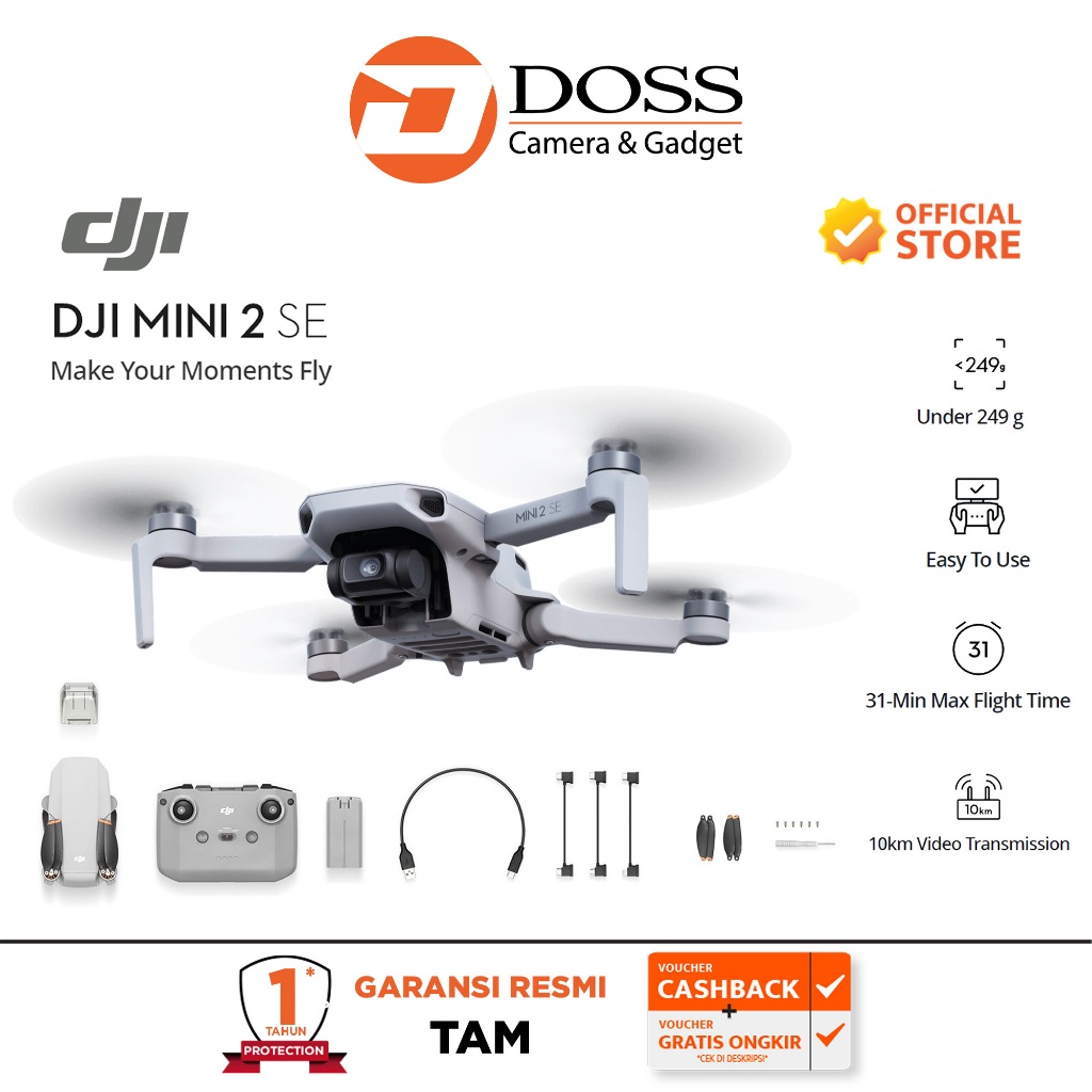Jual DJI Mini 2 SE Drone Camera | Shopee Indonesia