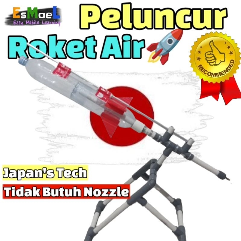 Jual Peluncur Roket Air Untuk Botol Aqua (Tanpa Butuh Nozzle) | Shopee ...