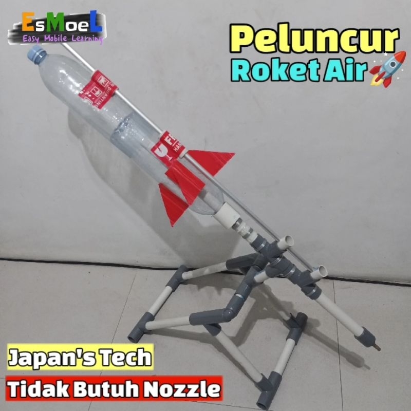 Jual Peluncur Roket Air Untuk Botol Aqua (Tanpa Butuh Nozzle) | Shopee ...