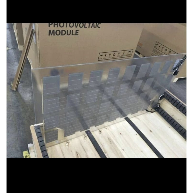 Jual Panel Surya transparan 105wp tembus pandang | Shopee Indonesia
