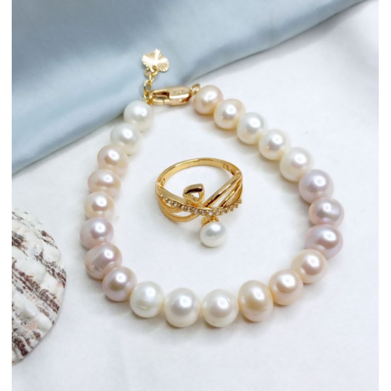 Jual GELANG CINCIN MUTIARA AIR TAWAR BERSERTIFIKAT, MUTIARA LOMBOK ...