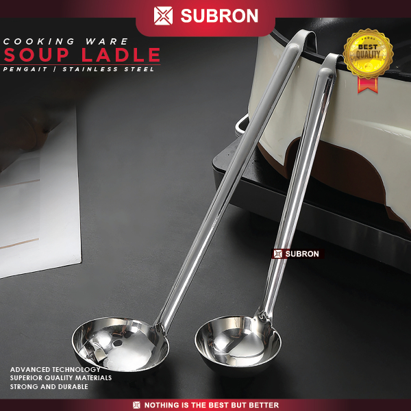 Jual SUBRON Soup Ladle Centong 24CM 30CM 36CM 39CM 40CM Kuah Sup Hot ...