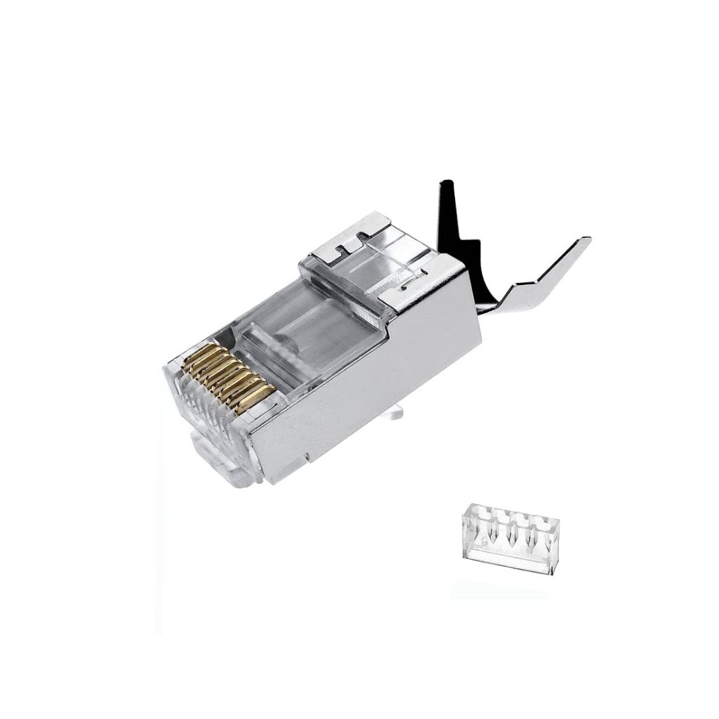 Jual Konektor Connector RJ45 Kepala LAN RJ45 CAT7 FTP STP Outdoor ...