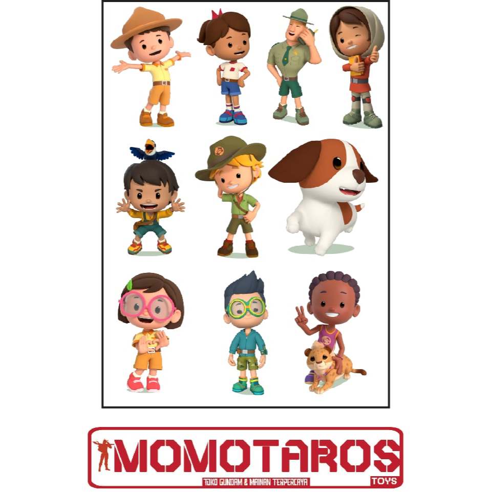 Jual Sticker Leo the wildlife ranger 1 pc | Shopee Indonesia