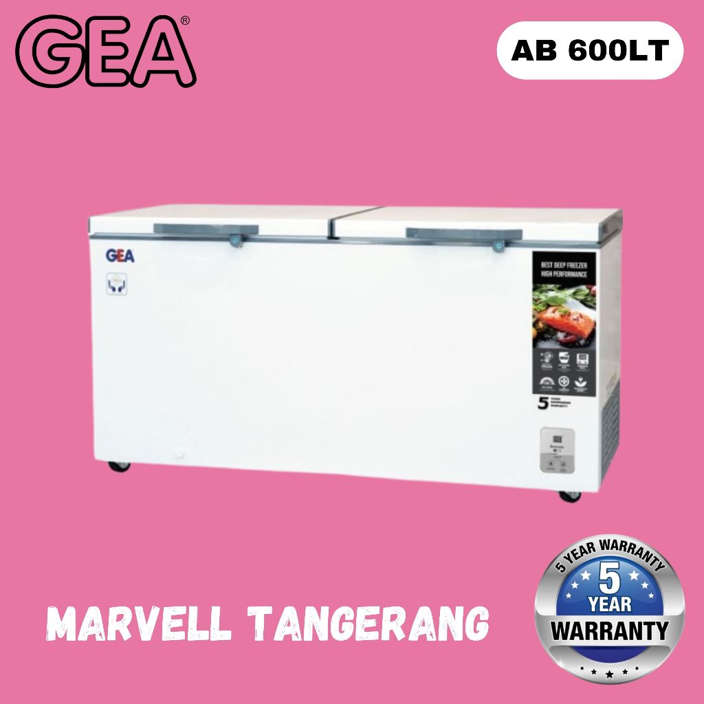 Jual Freezer GEA AB 600 LT Chest Freezer Kapasitas 500 Liter | Shopee ...