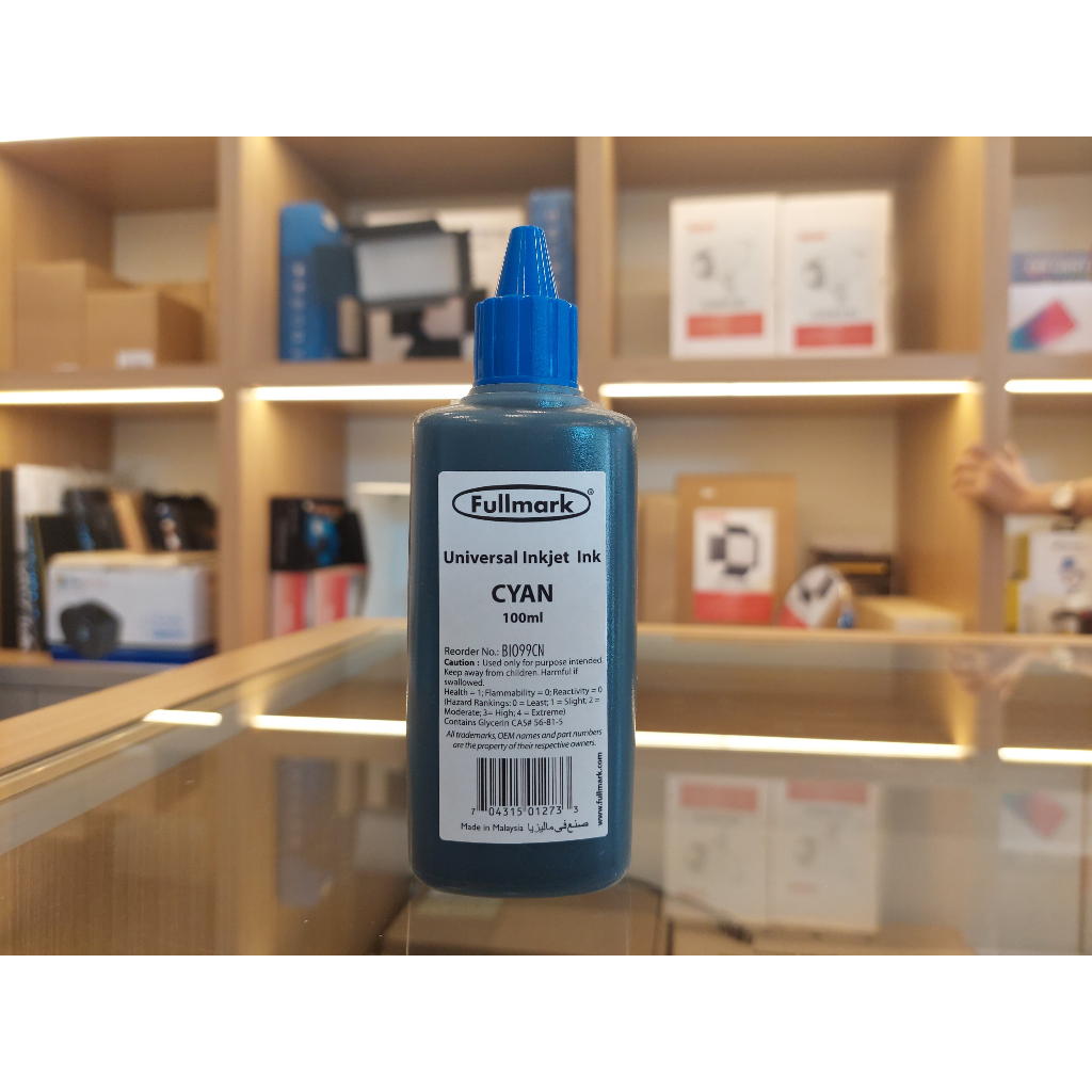 Jual TINTA INKJET UNIVERSAL FULLMARK 100ML 1 SET / 1 PAKET | Shopee ...