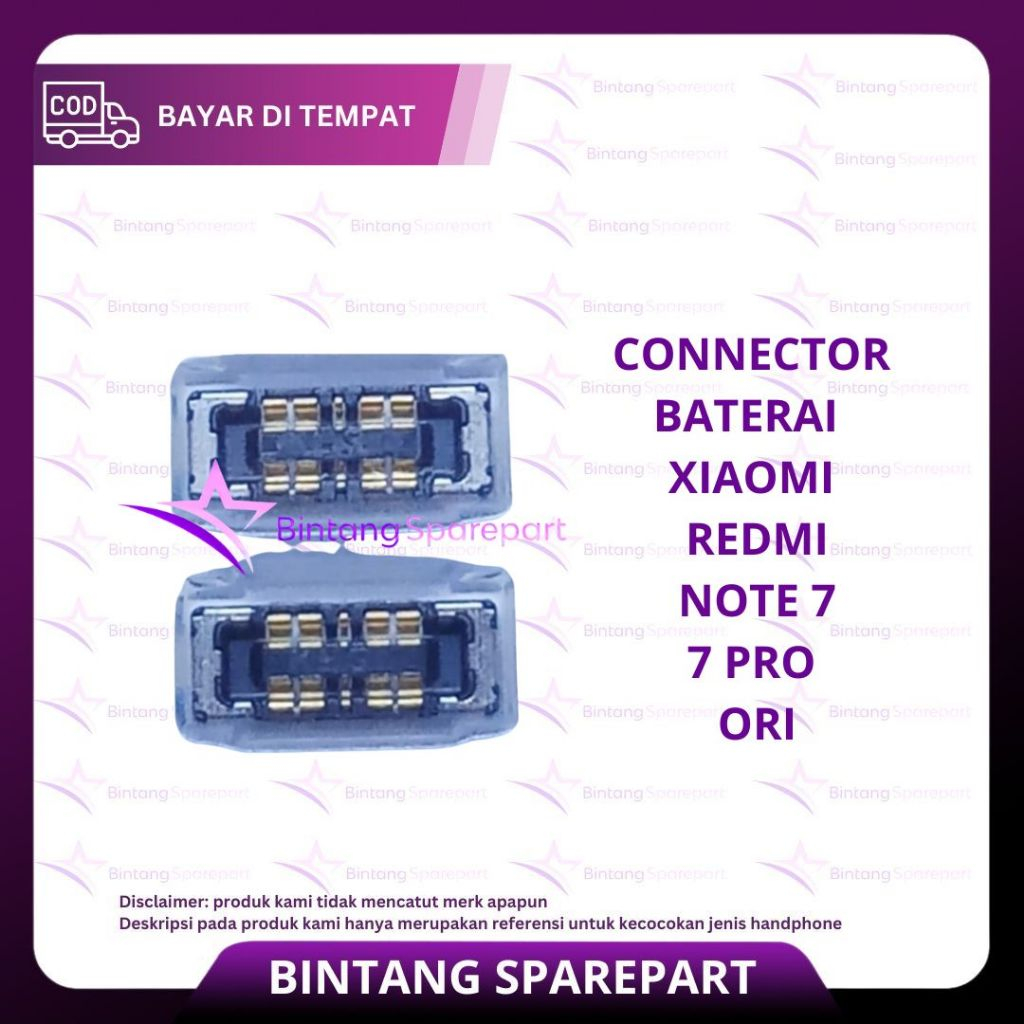 Jual CONNECTOR BATERAI XIAOMI REDMI NOTE 7 / 7 PRO ORI | Shopee Indonesia