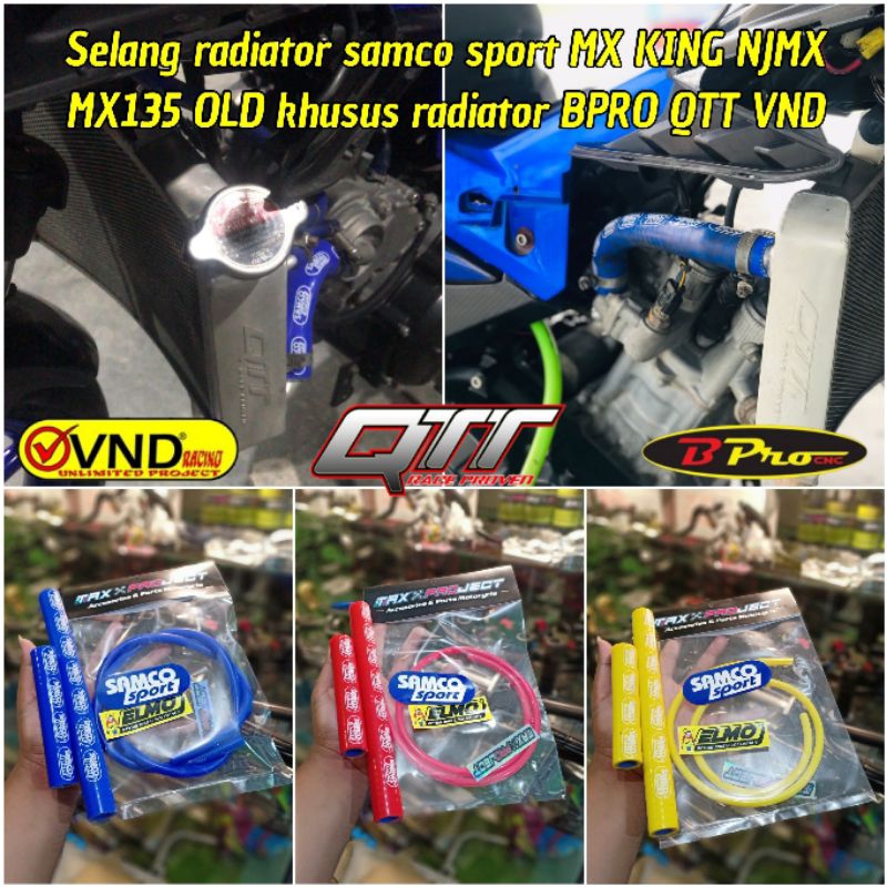 Jual Selang radiator samc0 sports khusus radiator qtt brpro vnd moto1 ...