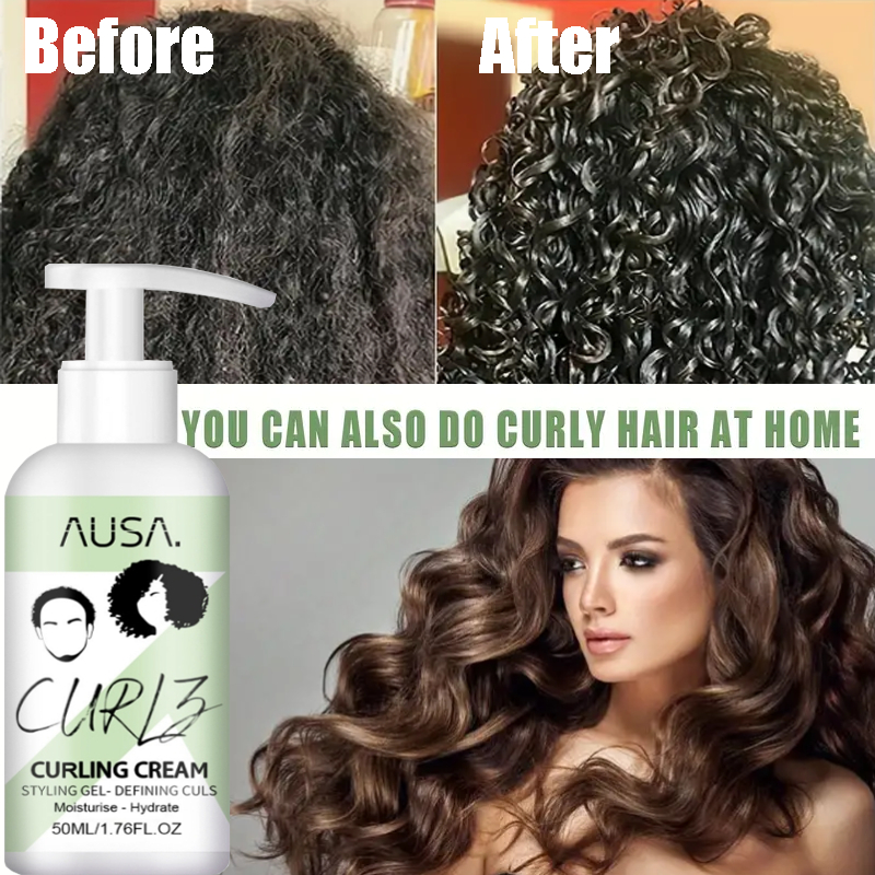 Jual Gel Rambut Keriting Perawatan Rambut Keriting curl cream Elastin ...