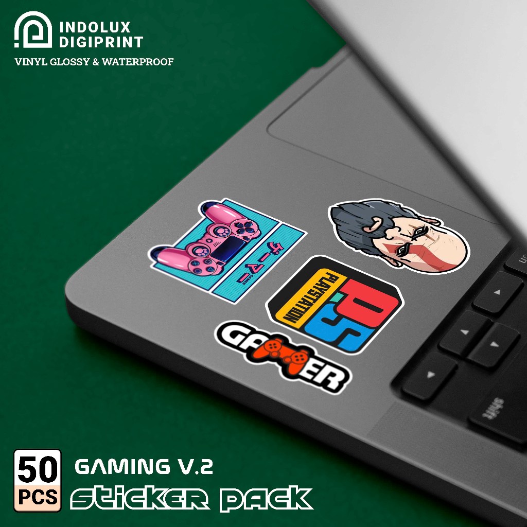 Jual Sticker Gamers Console 50 PCS Stiker Playstation Game Pack Anti ...