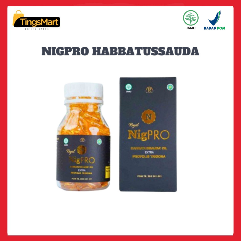 Jual Nigpro 200 Kapsul Habatussauda Ekstra Propolis Trigona Vitamin ...