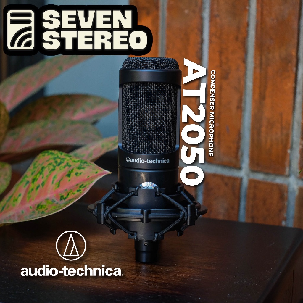 Jual Audio Technica AT2050 Multi Pattern Condenser Microphone | Shopee ...