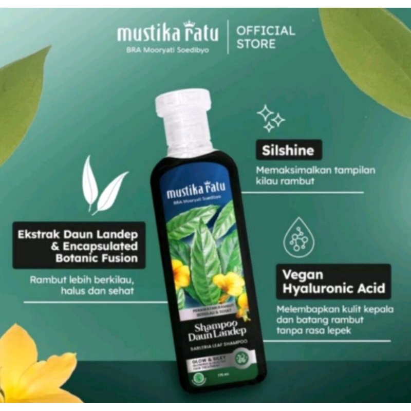 MUSTIKA RATU SHAMPOO DAUN LANDEP 175 ML