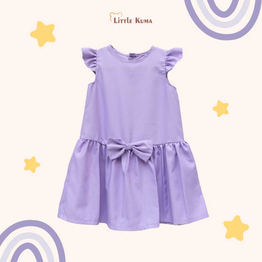 Little M Tekstur Knit Dress Anak Perempuan main image 0