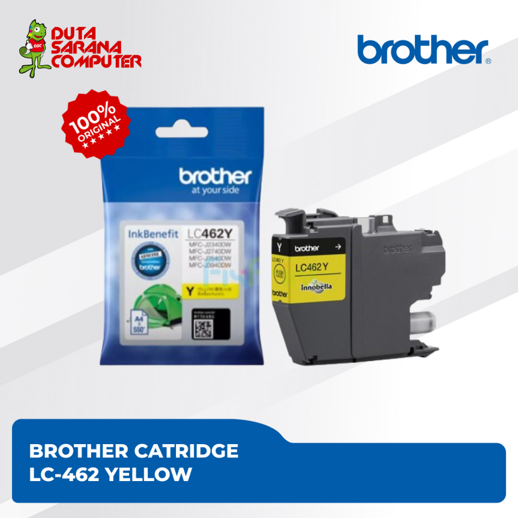 Jual Brother LC-462 Ink Cartridge Black, Cyan, Magenta, Yellow for MFC ...