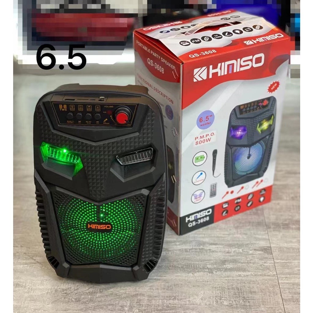 Jual SPEAKER BLUETOOTH FULL BASS SUARA BESAR FREE REMOTE & MIC KARAOKE ...