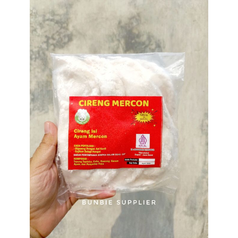 Jual Cireng Mercon Beku Isi 8 pcs / Cireng Isi Ayam Mercon Frozen (PACK ...