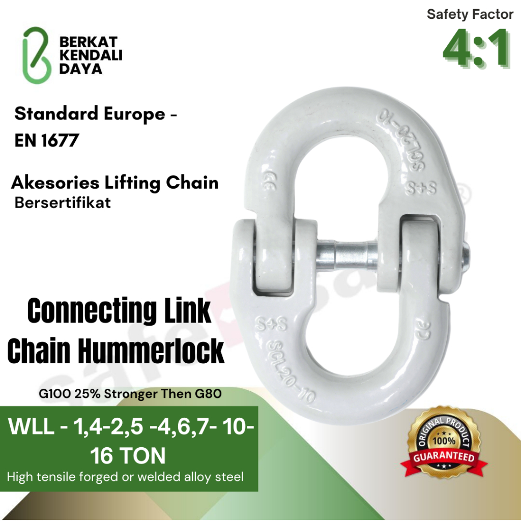 Jual Connecting Link Chain Hummerlock Safe+Save | Shopee Indonesia