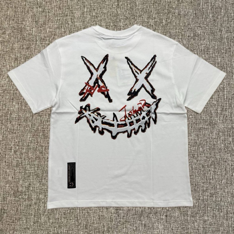 Jual Ricky Is Clown Silver Stamping Tee White Original / RIC Baju Kaos ...