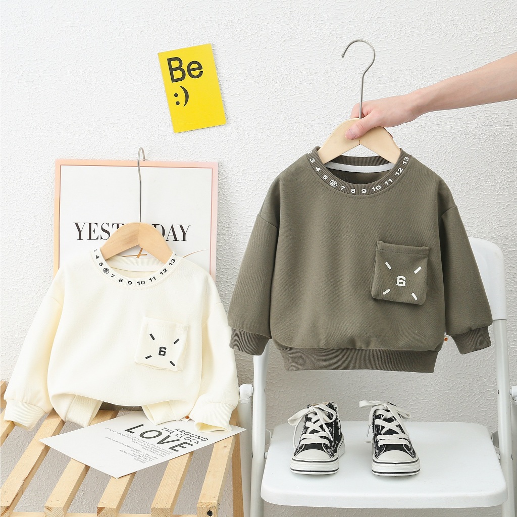 Little M Emboss Brooklyn Sweater Anak Laki-Laki main image 0