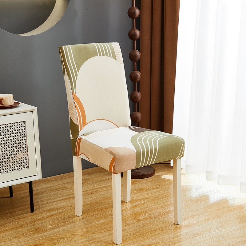Utama Jakarta Baru Chair Cover Shabby Penutup Alas Sarung Kursi Elastis  Scretch Tebal Motif Abstrak