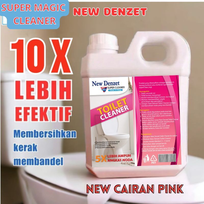 Jual NEW DENZET CAIRAN PINK CLEANER Terbaru Toilet Cleaner Viral